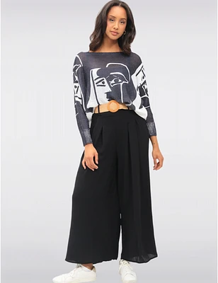 Haut Tricoté Style Picasso par Froccella