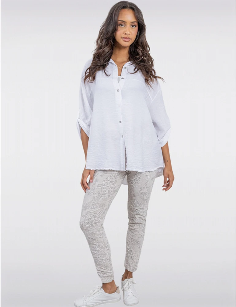Pantalon Imprimé Paisley Froccella