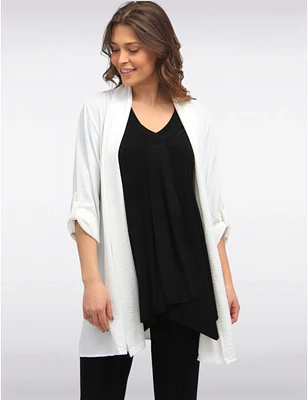 Cardigan Drape Froissé par Froccella