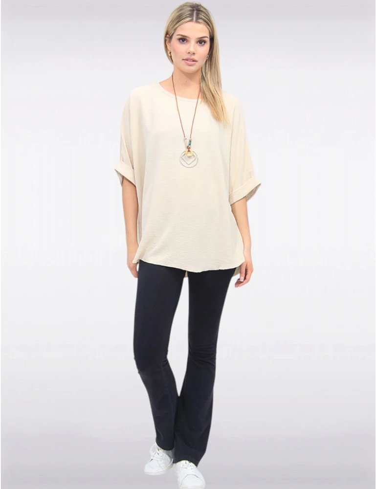 Blouse Élégante Manches Dolman par Froccella