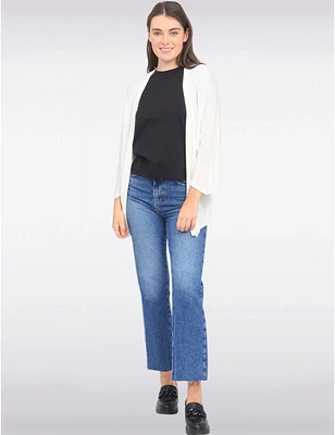 Manteaux | La maison du manteau au Québec Cardigan en Tricot Doux à Manches 3/4 Dolman par Froccella