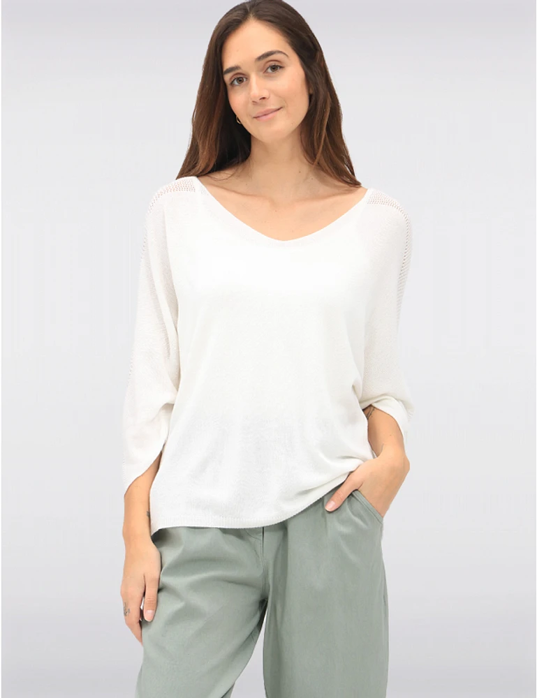 Haut Tricoté Bohème V par Froccella