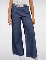 Pantalon Ceinturé Large S & Y Fashion