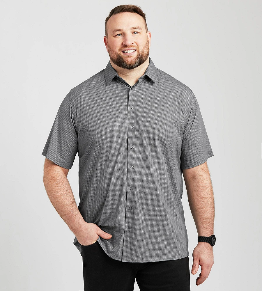Allover Geo Knit Shirt