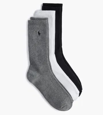 3-Pack Athletic Crew Socks