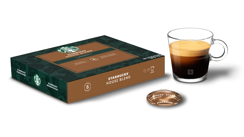 StarbucksĀ® House Blend - 1 sleeve of 50 pods