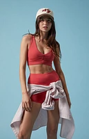 PAC 1980 Active Red A Cinch Sports Bra