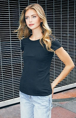 John Galt Black Short Sleeve T-Shirt
