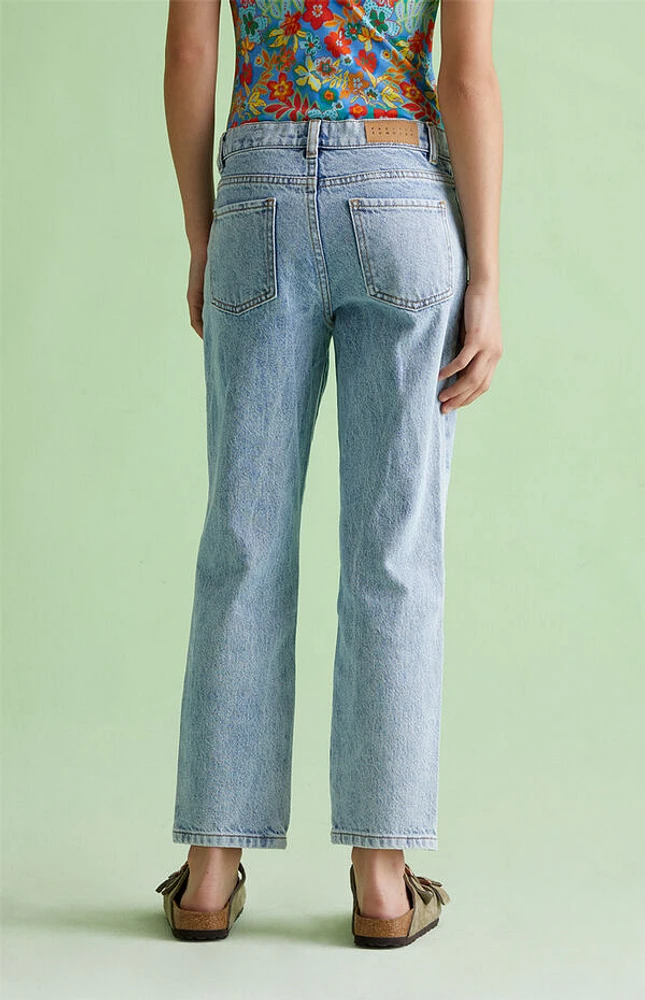 Pacsun Kids Light Indigo '90s Straight Leg Jeans