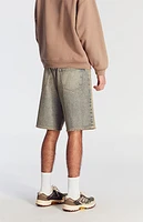 Pacsun Medium Indigo Tint Baggy Denim Shorts
