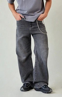 Pacsun Blake Extreme Baggy Jeans Chain Gray