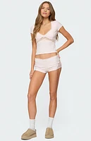 Edikted Arcadia Lacey Shorts