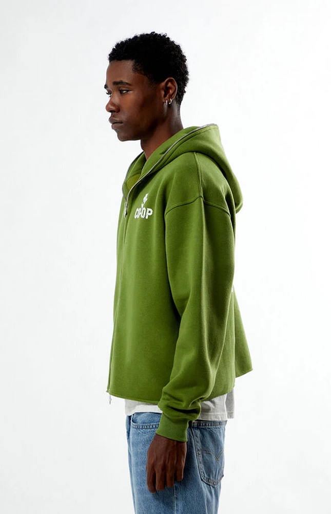 GARDENS & SEEDS Co-Op Statement Zip Up Hoodie