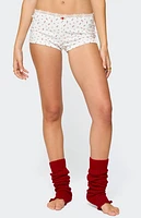 Edikted Viola Floral Lacey Shorts