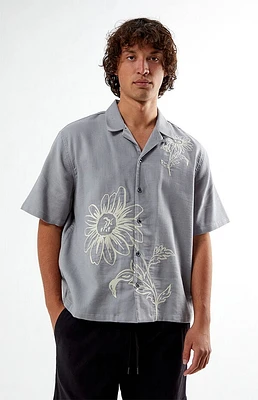 Pacsun Flower Resort Oversized Camp Shirt