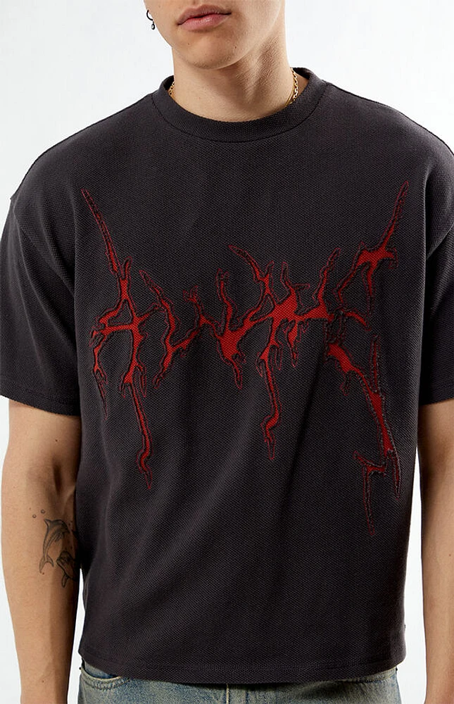 Pacsun Awake Applique Knit T-Shirt