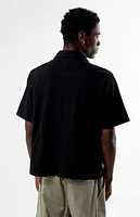 Pacsun Embroidered Oversized Resort Camp Shirt