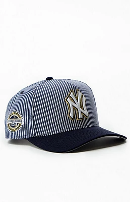 New Era x PS Reserve NY Yankees Striped Denim 9FORTY Hat