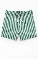 Pacsun Maldives Striped Eco 4.5" Swim Trunks