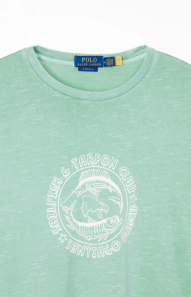 Polo Ralph Lauren Classic Fit Slub Jersey Graphic T-Shirt