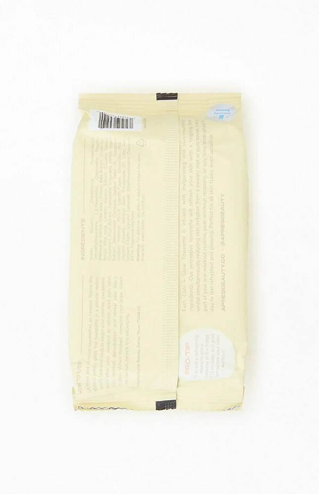 APRES BEAUTY Cool & Glow Facial Towelettes