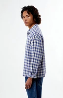 Pacsun Plaid Long Sleeve Button Down Shirt