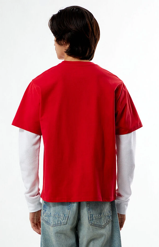 Pacsun Pines 2fer Thermal Long Sleeve T-Shirt