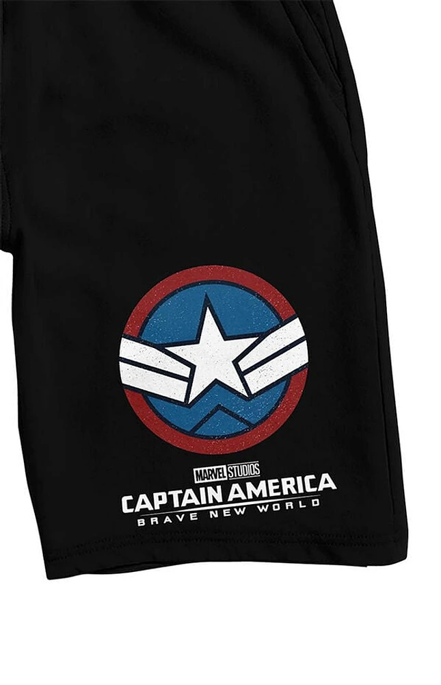 Captain America: Brave New World Title Lounge Sweat Shorts
