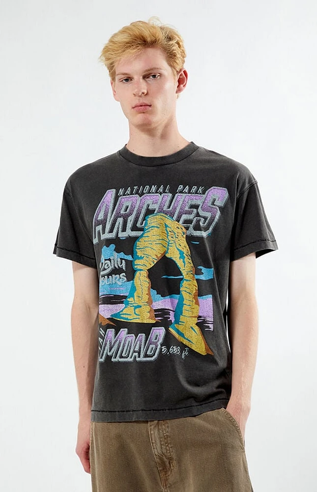 Pacsun MOAB Arches Park Vintage T-Shirt
