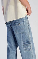 Pacsun Dylan Baggy Jeans Carpenter Medium Indigo