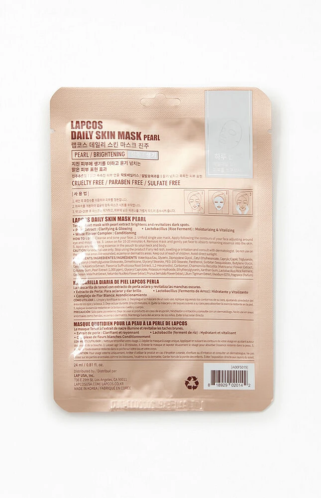 Lapcos Daily Pearl Facial Skin Mask