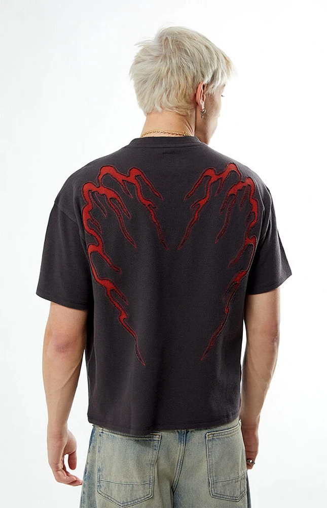 Pacsun Awake Applique Knit T-Shirt