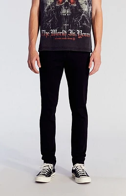 Pacsun Bryce Stacked Skinny Jeans Stretch Black