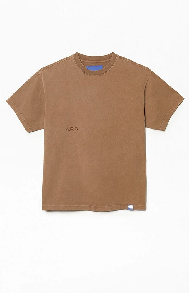 A.R.C. Vintage Wash Heavyweight Cropped Boxy T-Shirt