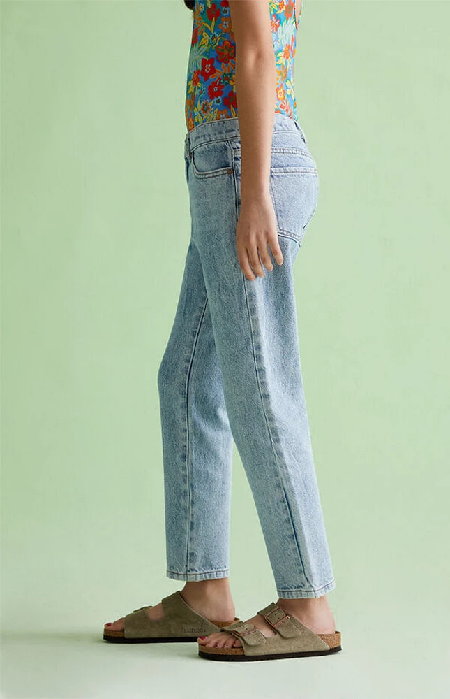 Pacsun Kids Light Indigo '90s Straight Leg Jeans