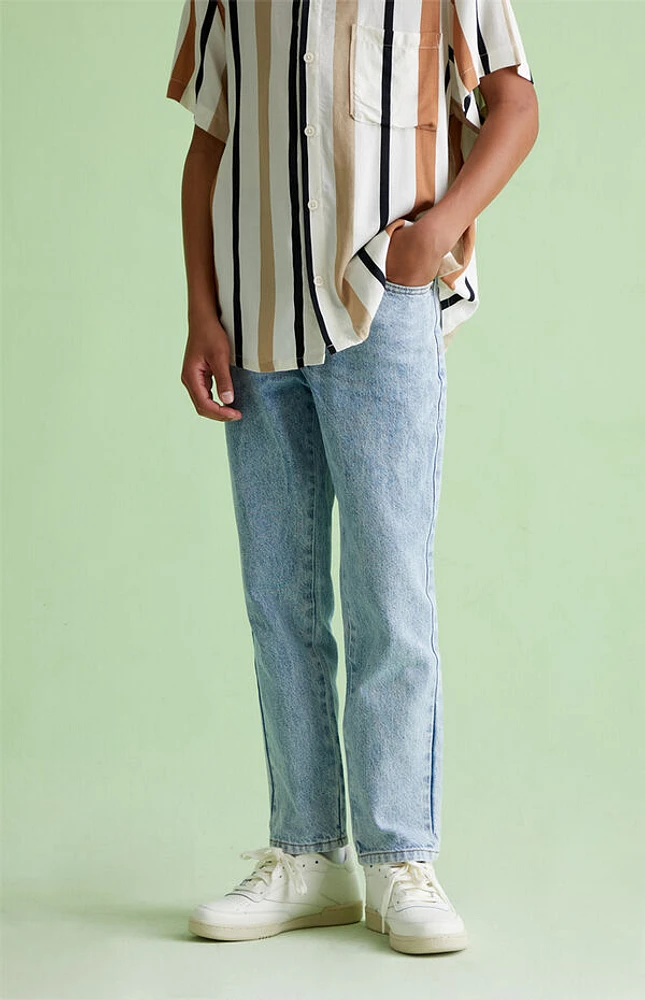 Pacsun Kids Light Indigo '90s Straight Leg Jeans