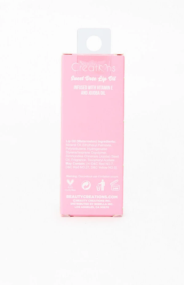 Beauty Creations Sweet Dose Watermelon Lip Oil