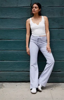 John Galt White Henley Tank Top