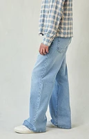 Pacsun Blake Extreme Baggy Jeans Light Indigo