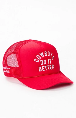 Diamond Cross Ranch Cowboys Do It Better Trucker Hat