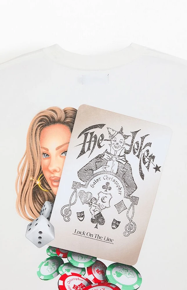 SAINT CHRISTOPHER Luck On The Line T-Shirt