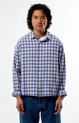 Pacsun Plaid Long Sleeve Button Down Shirt