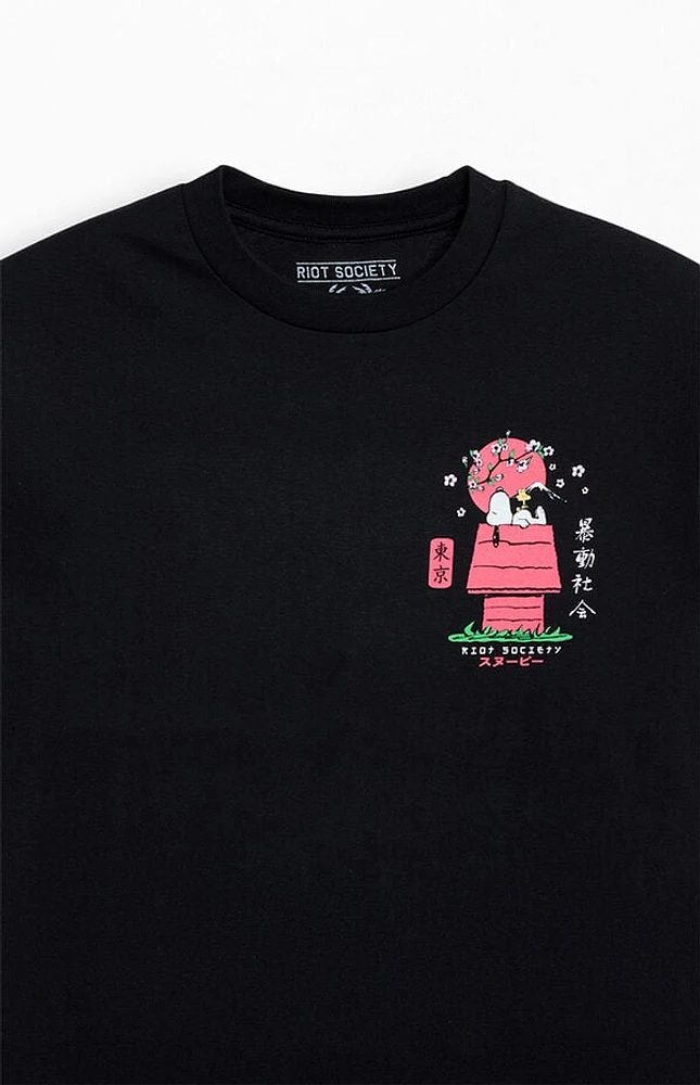Riot Society Snoopy Kanji T-Shirt