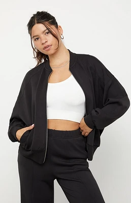 PAC 1980 Active Black Modal Bomber Jacket