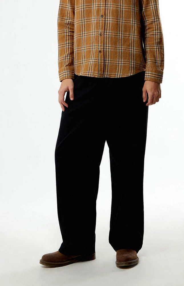Brixton Black Baggy Skate Pants