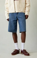 Pacsun Dark Indigo Extreme Baggy Denim Shorts