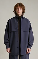 Fear of God Essentials Marine Military Nylon Overshirt Jacket