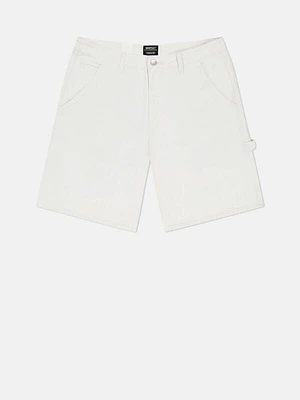 WeSC America Inc Cream Carpenter Baggy Shorts