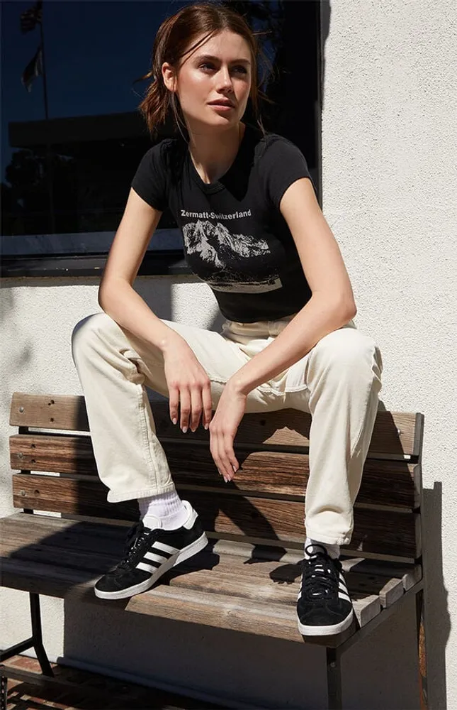 John Galt Ashlyn Cropped Switzerland T-Shirt