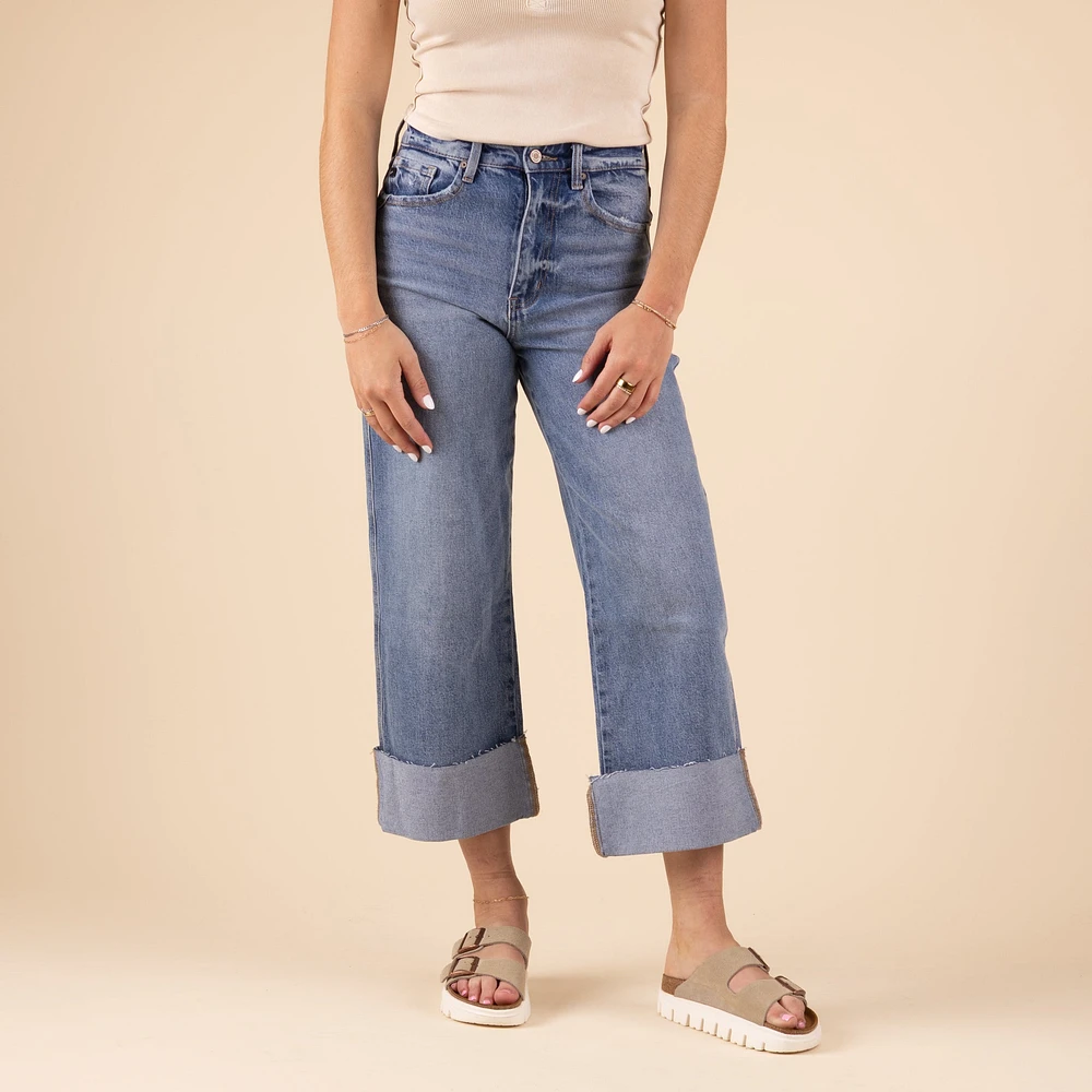 The Alfie Wide Leg Jeans